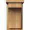 Ekena Millwork Huntington Rough Sawn Corbel w/Backplate, Western Red Cedar, 8"W x 10"D x 14"H COR08X10X14HUN01RWR - alternate 4